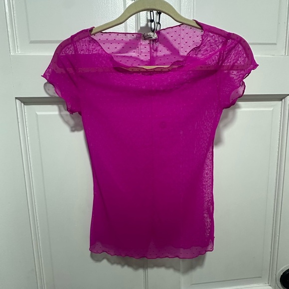 NWOT Free People Intimately On The Dot Baby Tee Available in Size XS - Picture 3 of 6